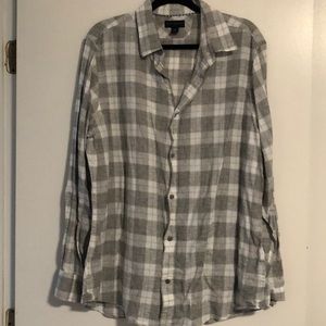Men’s Banana Republic linen button down XL